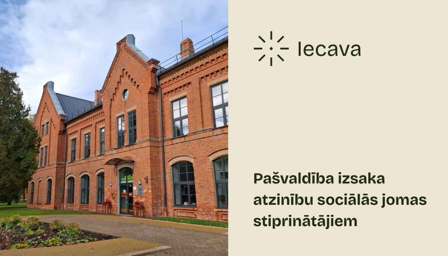 Sociālo pakalpojumu centram ''Iecava'' viens gads