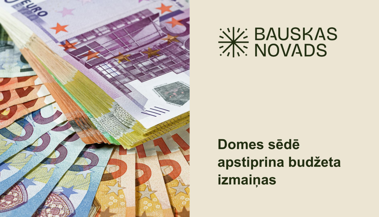 Apstiprināti budžeta grozījumi